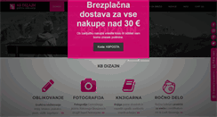 Desktop Screenshot of k8dizajn.si